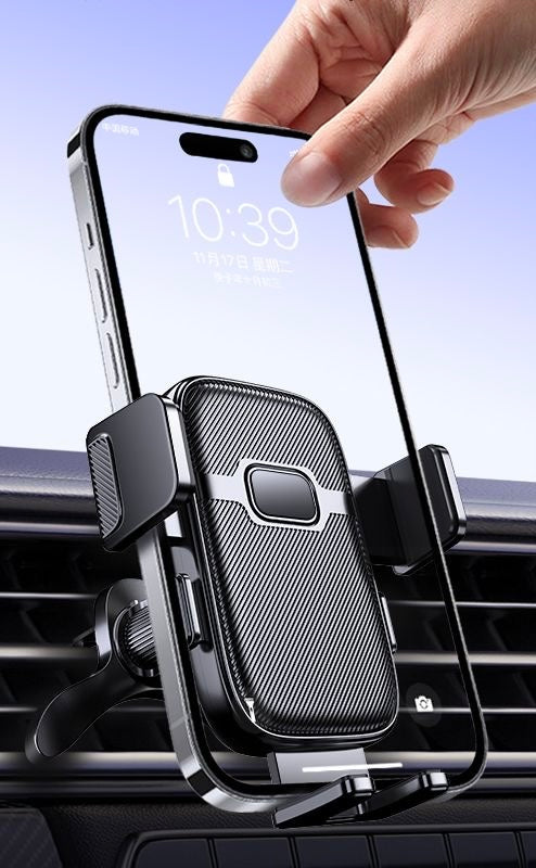 Automobile mobile phone bracket